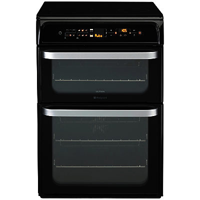 Hotpoint Ultima HUI62TK Freestanding Electric Induction Cooker, Black